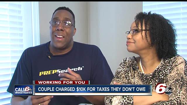 Couple hit with $10,000 tax bill, warrants for taxes they didn't owe