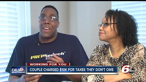 Couple hit with $10,000 tax bill, warrants for taxes they didn't owe