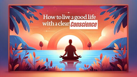 How to Live a Good Life with a Clear Conscience