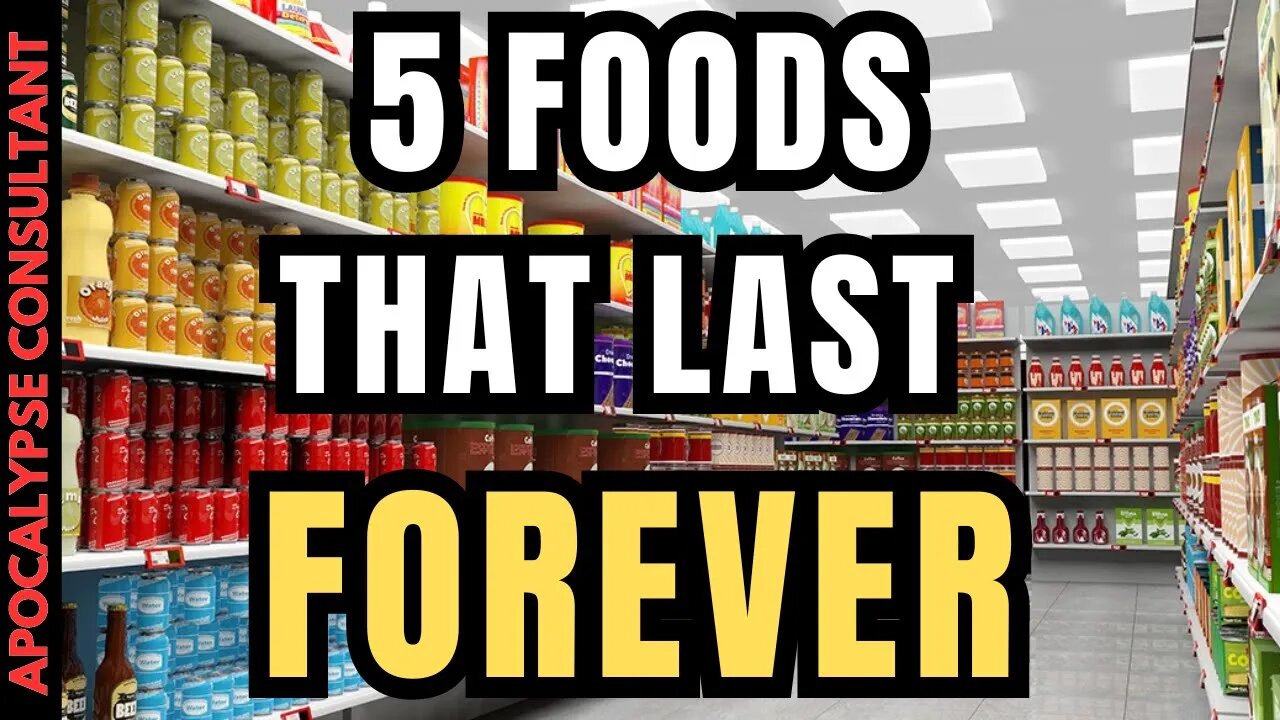5 Prepper & Survival Foods That Last Forever