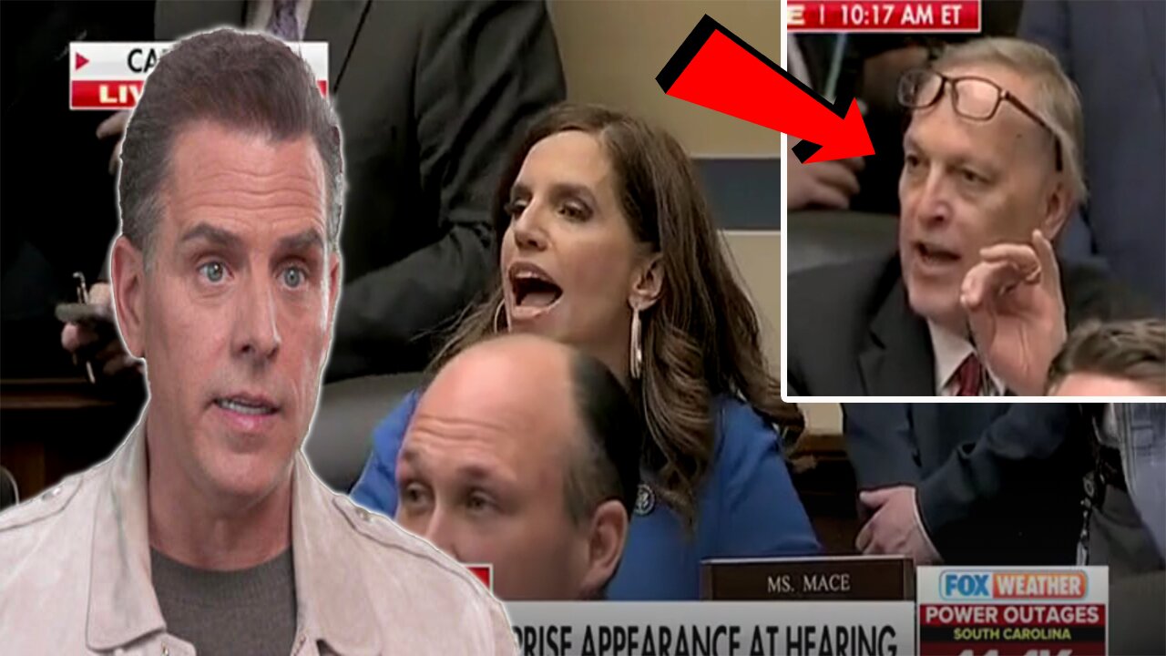 Nancy Mace drops VICIOUS INSULT to Hunter Biden's face in Congress! Democrat PANICS and MELTSDOWN!