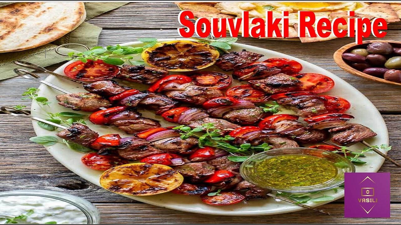 Greek Lamb Souvlaki Recipe