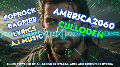 AMERICA2060 - CULLODEN - POPROCK BAGPIPE LYRICS A.I MUSIC