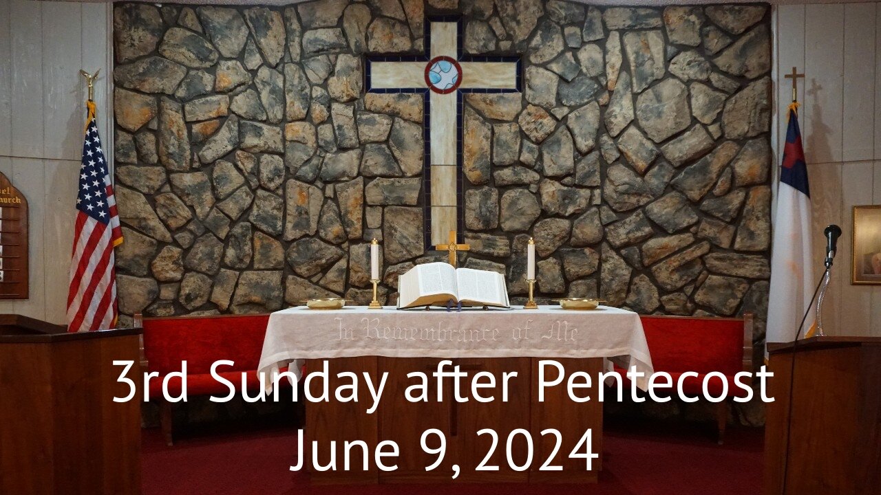 3rd Sunday after Pentecost