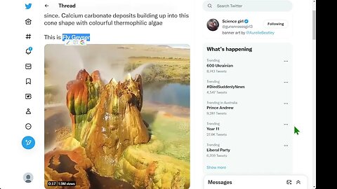 🟨 【奇妙的自然現象】1916年有人在沙漠中挖井取水灌溉