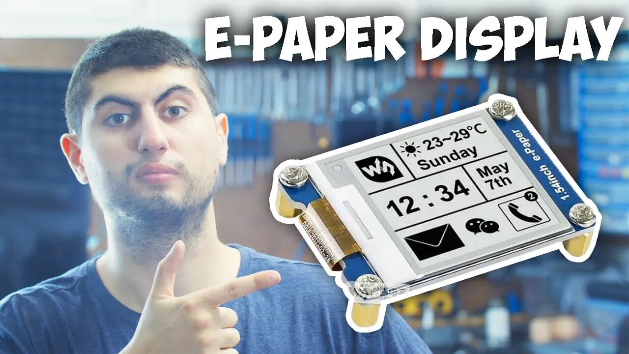 LOW POWER E-PAPER IS THE BEST ARDUINO DISPLAY | e-ink display | 4.2inch waveshare