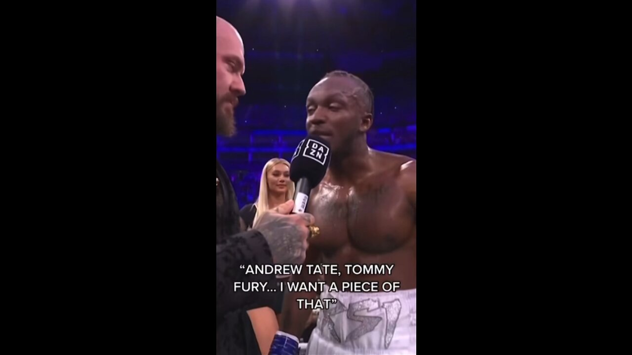 “ANDREW TATE!. I WANT A PIECE OF THAT!”