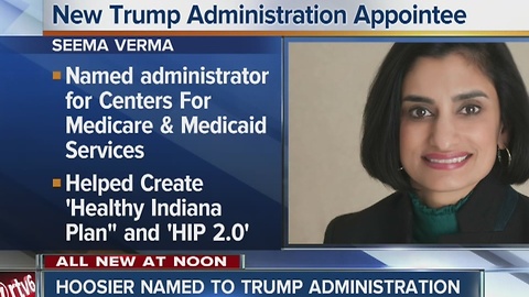 Woman with Indy ties named to Trump Administration