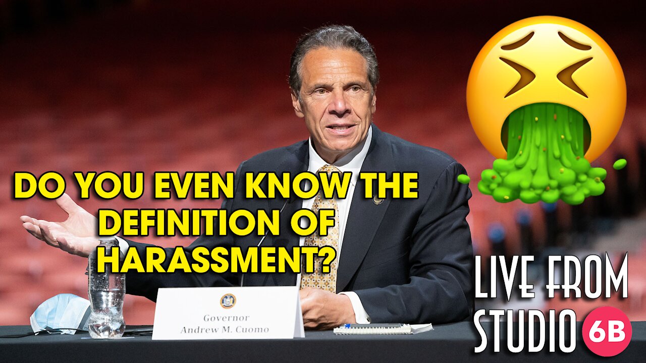 GROSS! Cuomo Tries to Lecture Female Reporter on Harassment Definition!!