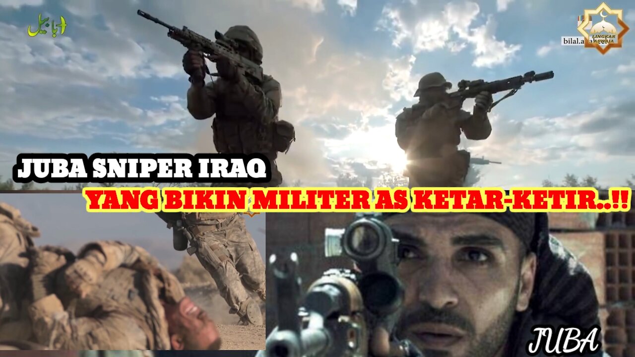 _JUBA_ SNIPER IRAQ YANG BIKIN MILITER AS KETAR-KETIR..___
