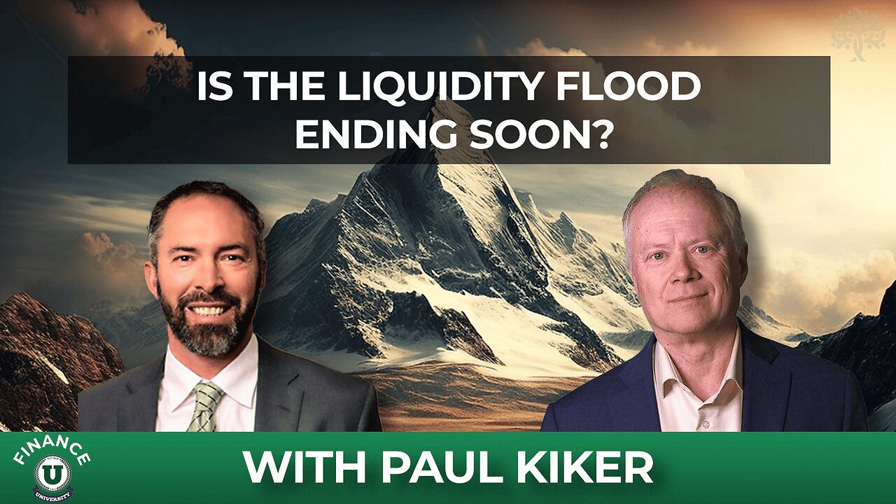 Overly Complacent Markets: Liquidity Flood Ending Soon?