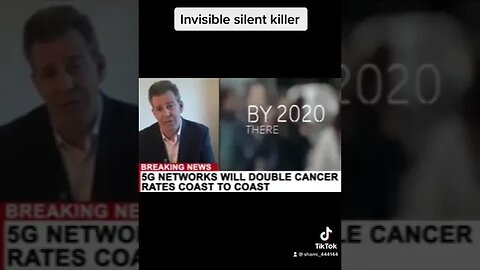 Wireless radiation ☢️ is the invisible silent killer that’s killing you softly💀💀