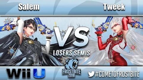 Liquid MVG | Salem (Bayonetta) vs. P1 | Tweek (Bayonetta) - Wii U Losers Semifinals - Frostbite 2018
