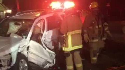 Four people taken to hospital after serious north Phoenix crash