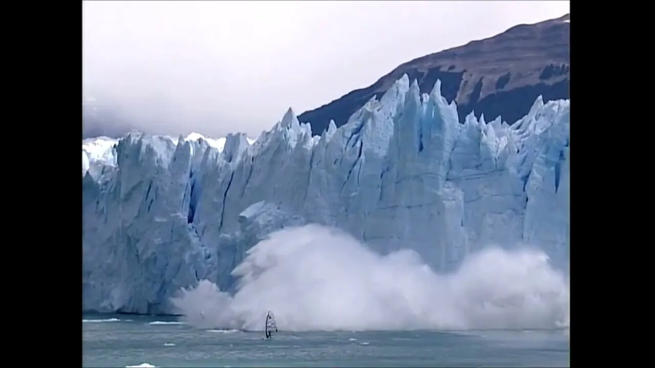 Close call with a glacier, YouVlog_Video