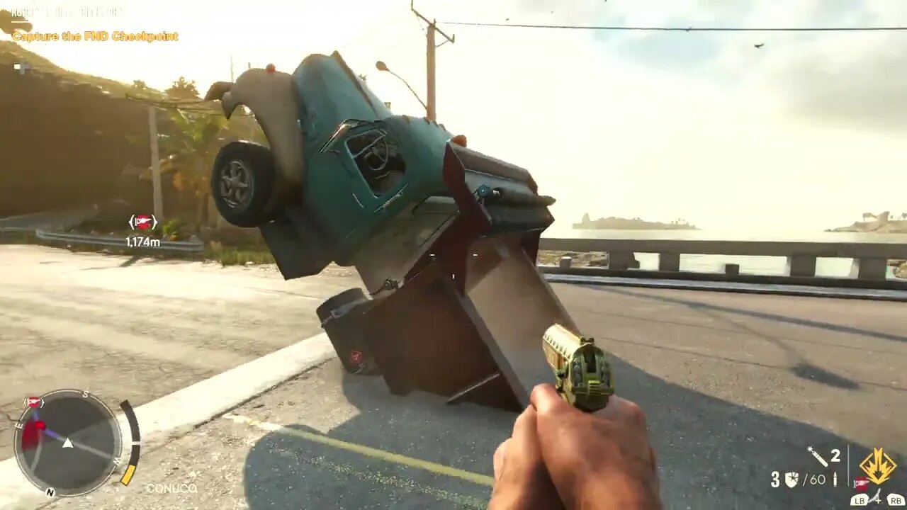 FarCry®6 Game Glitch Truck Stuck Where He Come From?