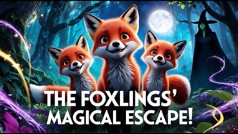 Enchanted Forest Adventure: Heroic Foxlings Defeat the Evil Witch of Black Hollow | A Magical Tale