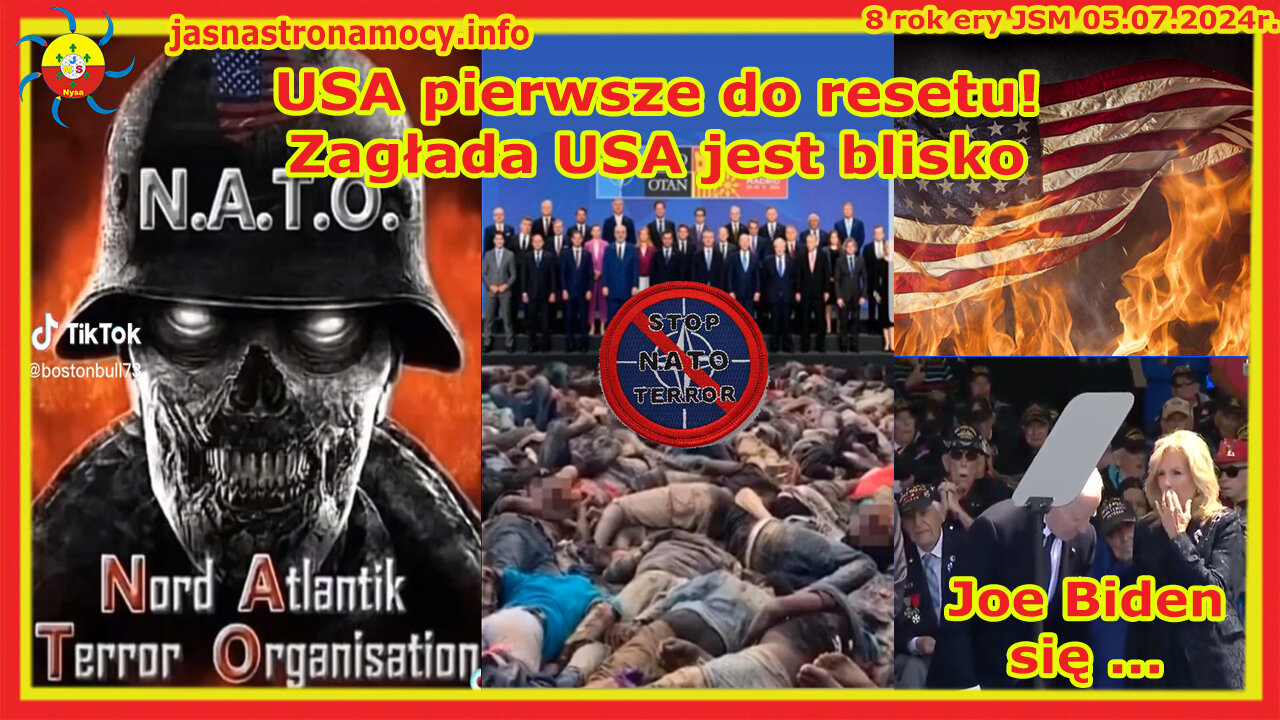 USA pierwsze do resetu! Zagłada USA jest blisko Joe Biden się ...