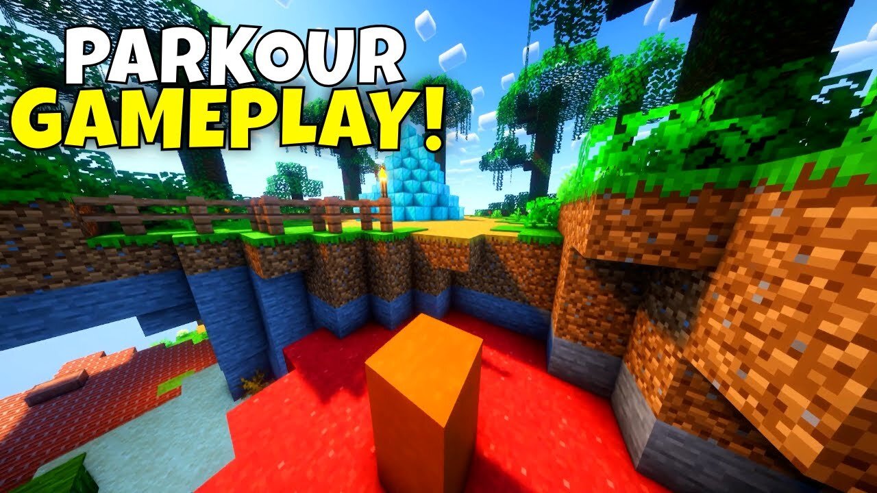 11 Minutes Minecraft Parkour Gameplay [Free to Use] [Download]