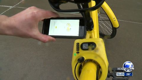 Testing Aurora's dockless bike share system