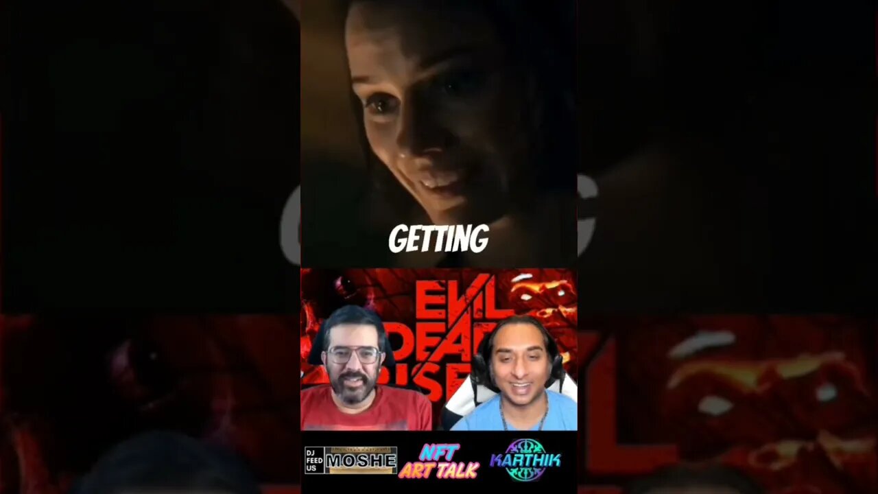 😱😂🍿 Evil Dead Rise Movie Trailer Reaction Horror Suspense Thriller #moviereaction #movies