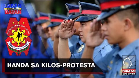 Mga paghahanda ng kapulisan sa kilos-protesta sa darating na ikalawang SONA ni PBBM