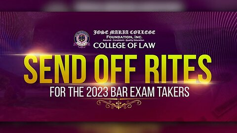 JMCFI holds President’s Hour with College of Law Bar takers