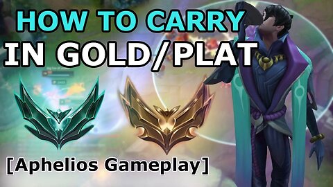 CARRYING In Low Elo While Not Being To FLASHY [Aphelios Gameplay]