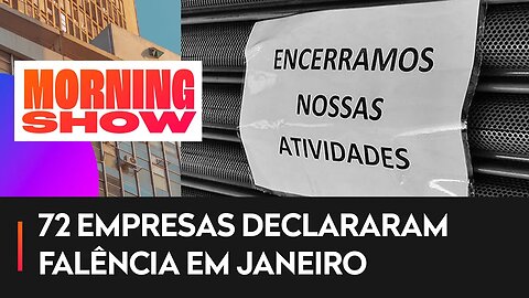 Número de empresas que declaram falência aumentou em 80% nos últimos dois anos