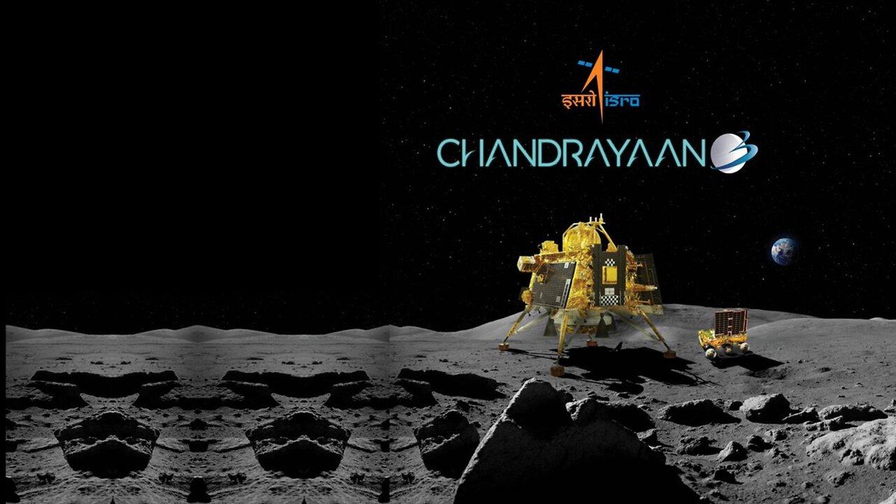 Landing of Chandrayan 3 on moon's surface