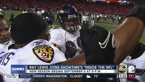 Ray Lewis joins Showtime's 'Inside the NFL'