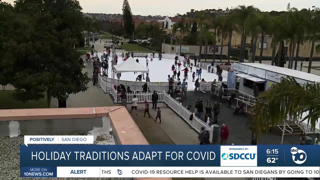 San Diego holiday traditions adapt for COVID-19