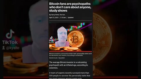 Bitcoin people are Psychotic...