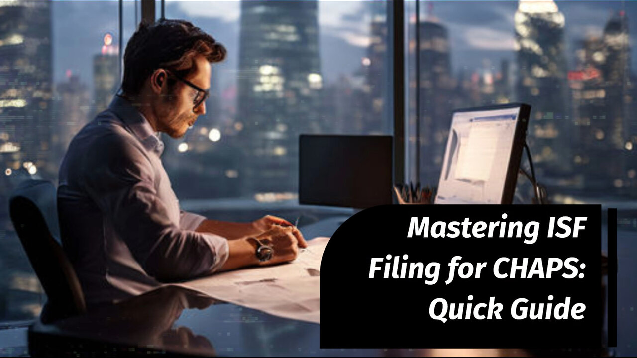 Mastering ISF filing: Direct Filing vs. Broker-Filer Filing in the CHAPS system