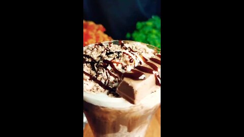 Cold Chocolate coffee ☕ || Book of food