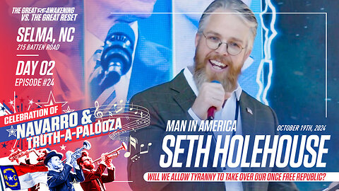 Seth Holehouse | Seth Holehouse of Man In America Joins Clay Clark’s Selma, NC ReAwaken America Tour + Learn More At: www.TimeToFreeAmerica.com