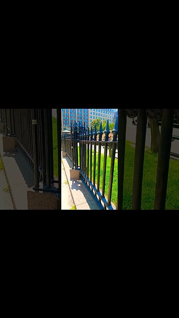 Down atown Boston by the Trillum Garden outdoors venue hosted by Emerson College. #shorts