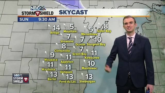 Gino Recchia NBC26 Storm Shield Weather Forecast