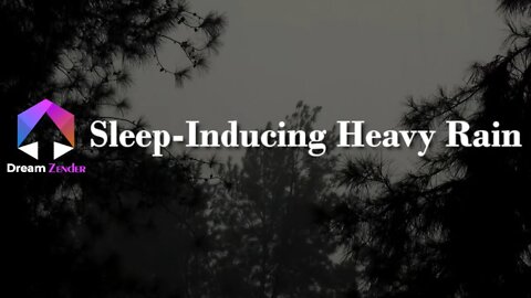 8 Hours of Sleep-Inducing Heavy Rain | White Noise