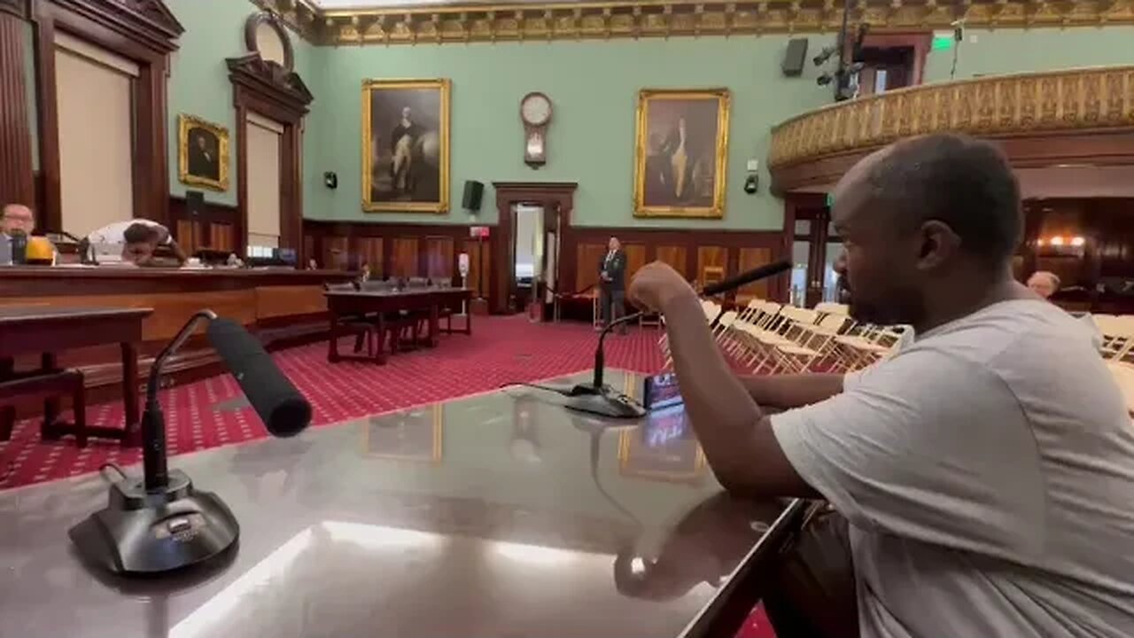 my speech about Congestion Pricing 8/17/23. vid credit. NYC Drivers unite.