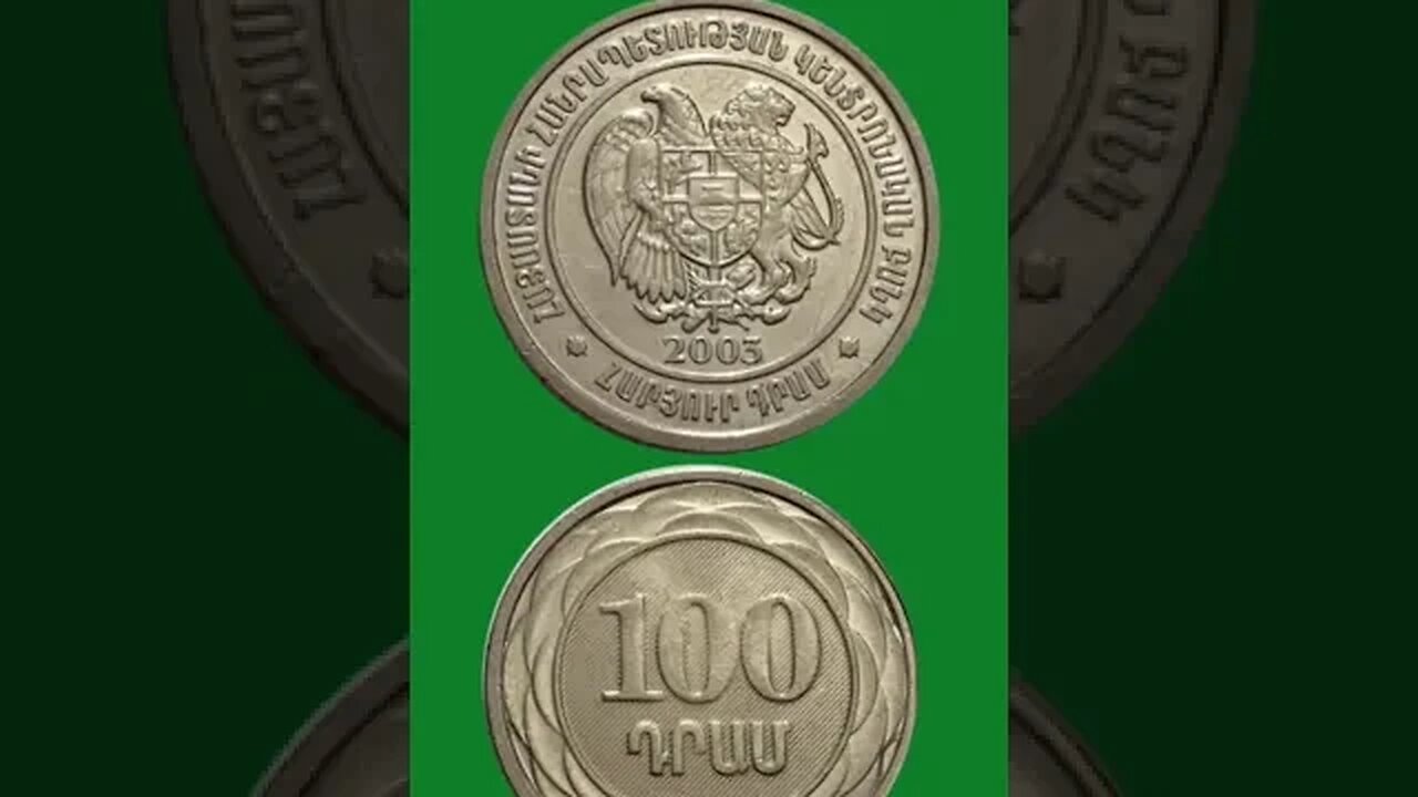 ARMENIA 100 DRAM 2003.#shorts @COINNOTESZ #armenia