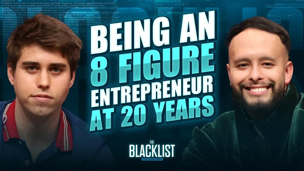 What Being An 8 Figure Entrepreneur At 20 Years Old Is Like