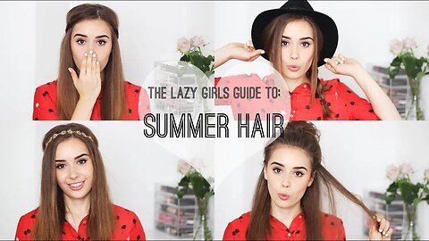 The Lazy Girls Guide To: Summer Hair | Hello October