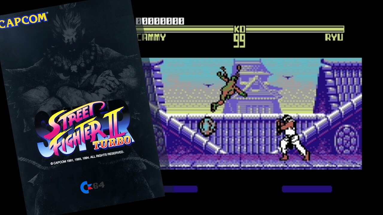 C64 Preview - Super Street Fighter 2 Turbo