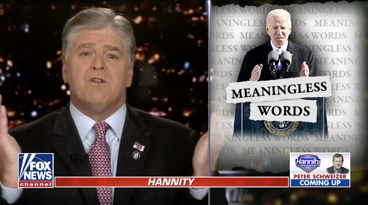 Hannity pans Biden's 'forgettable' inauguration address