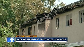 Lack of sprinklers frustrating neighbors