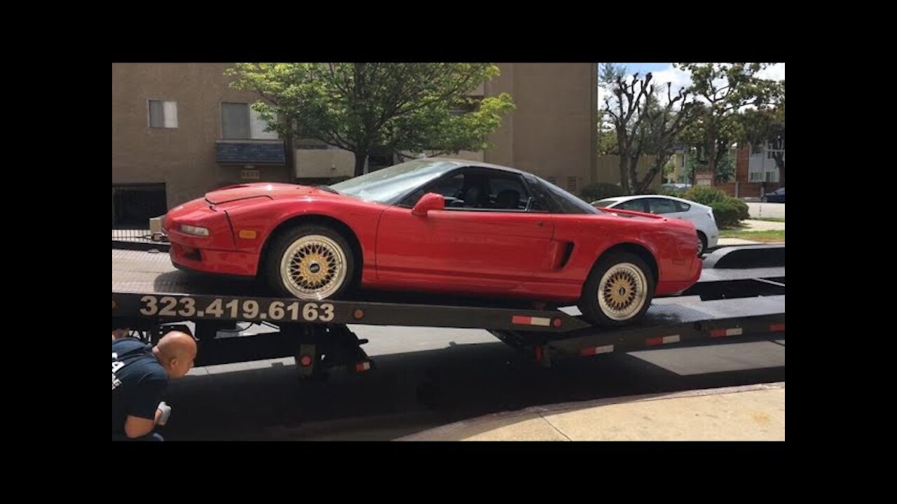 Acura NSX Collecting Dust (8 years)