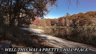 CHECKED OUT AN OLD RAILROAD SITE BEFORE EXPLORING PANDAPAS POND RECREATION AREA