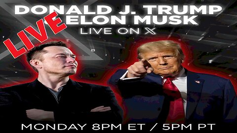 Donald Trump & Elon Musk Interview live