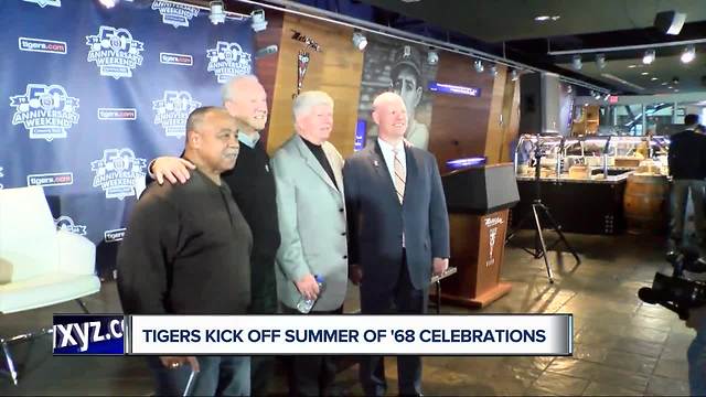 Tigers kick off summer of '68 celebrations